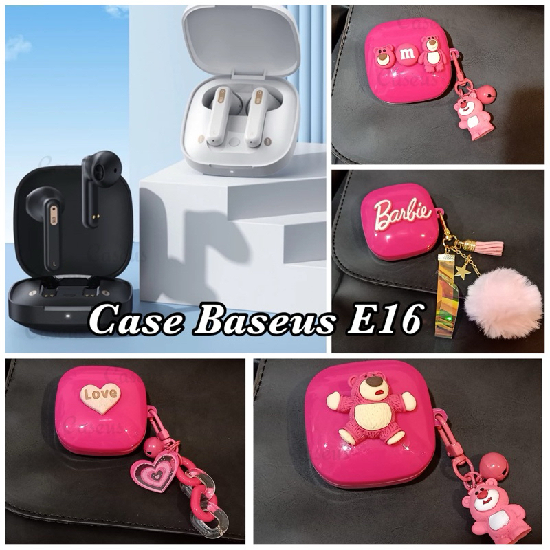 Baseus E16 Case Warna Red Barbiie Lotso Love Pink Pita