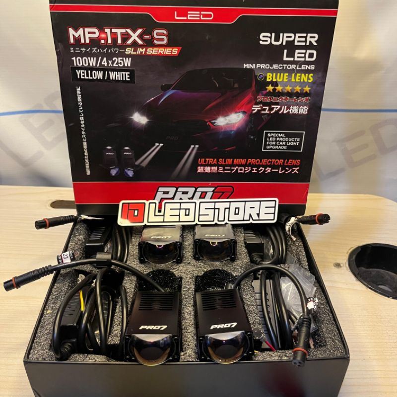 PRO7 MP1TXS Mini Projie Slim Series 100 Watt Pro7 Mp1tx-s