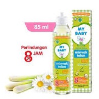 

Hemat ORIGINAL My Baby Minyak Telon Plus Eucalyptus 8 Jam Anti Nyamuk 9 ML