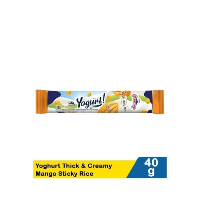 

Cimory Yoghurt Thick & Creamy MangoSticky Rice 40G