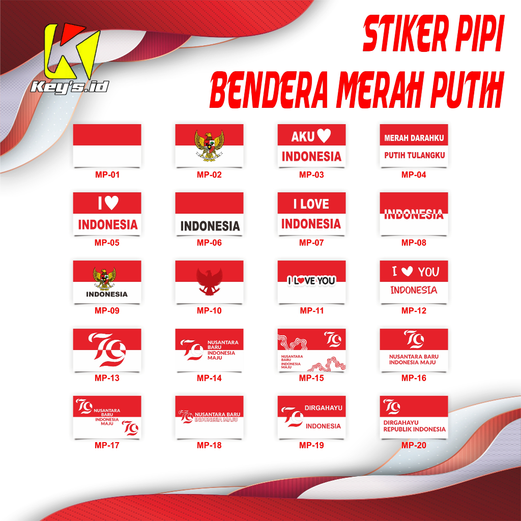 

STIKER PIPI BENDERA INDONESIA MERAH PUTIH, STIKER HUT RI, TEMPELAN PIPI MERAH PUTIH, STIKER PIPI INDONESIA MURAH