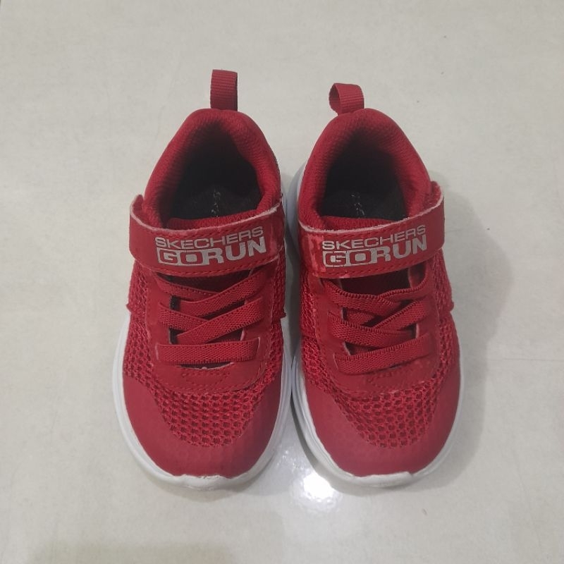 Preloved Skechers Go Run Fast Red Kids Boys anak / kids / toddler / td
