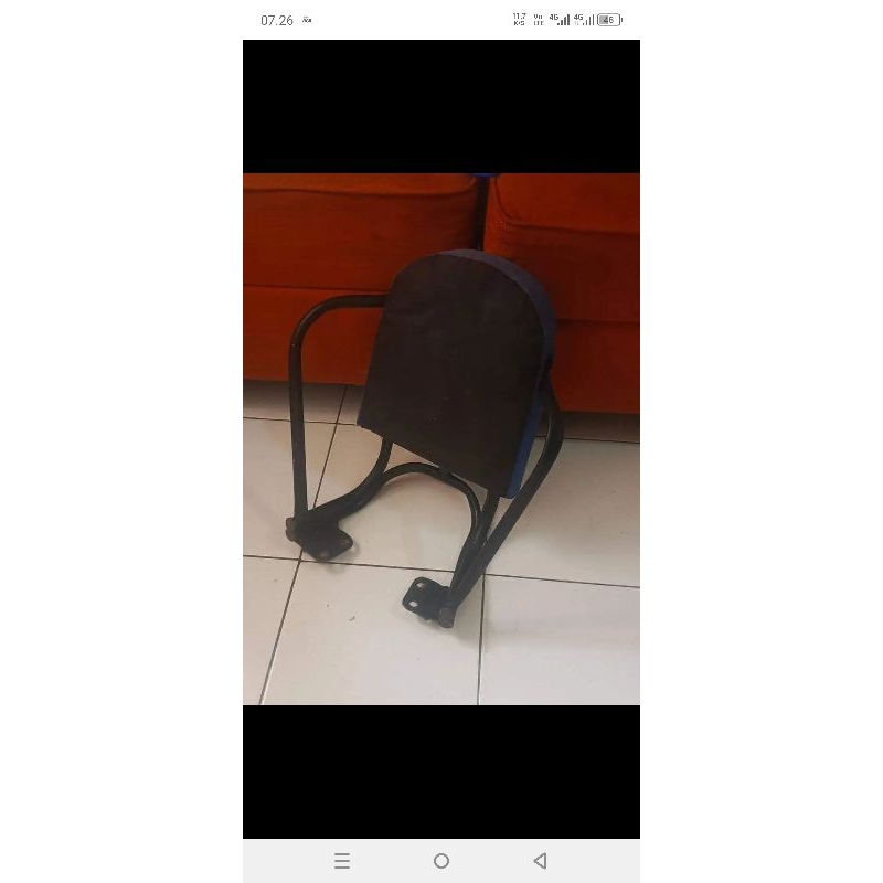 sandaran bonceng motor beat