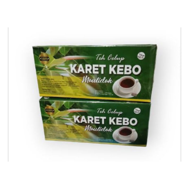 

Teh Celup Karet kebo/Teh herbal daun karet kebo isi 20 kantong teh.
