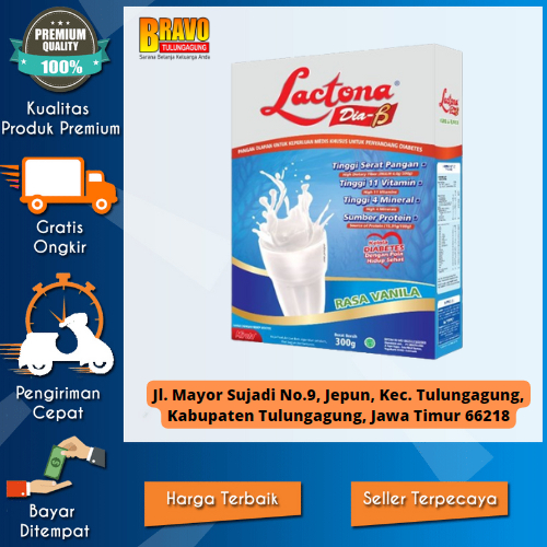 

Bravo Supermarket Tulungagung - Lactona Dia-B susu diabetes Vanilla 300gr