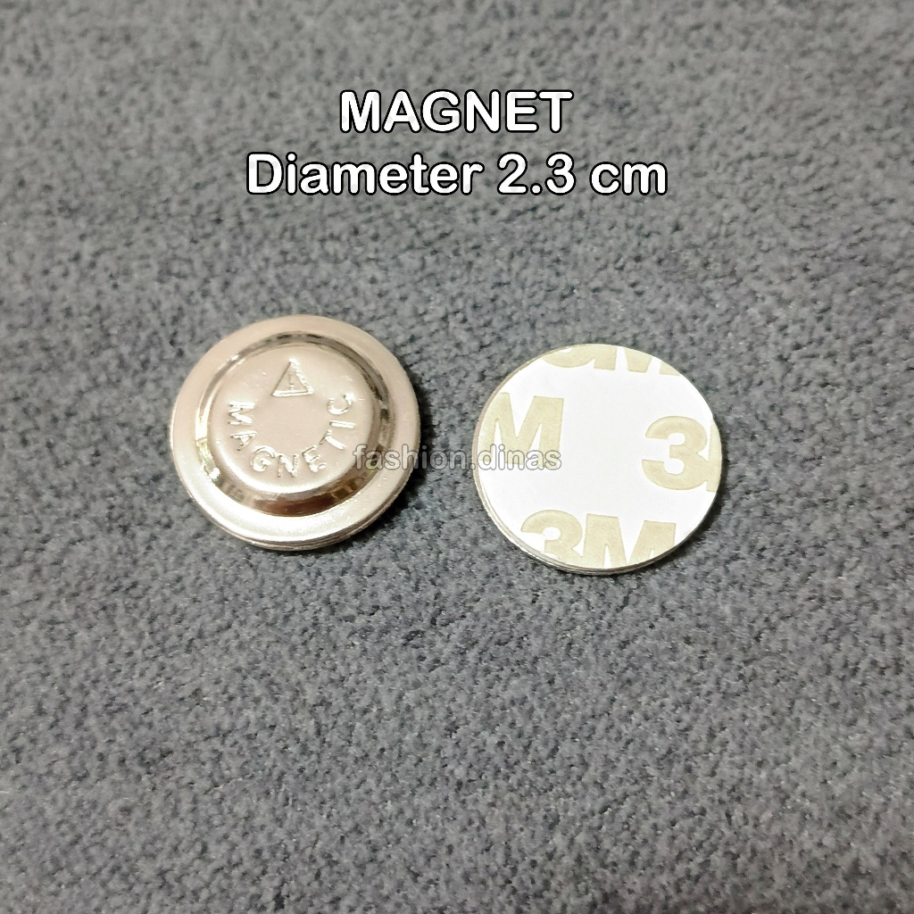 MAGNET BULAT BESAR 2.3 CM