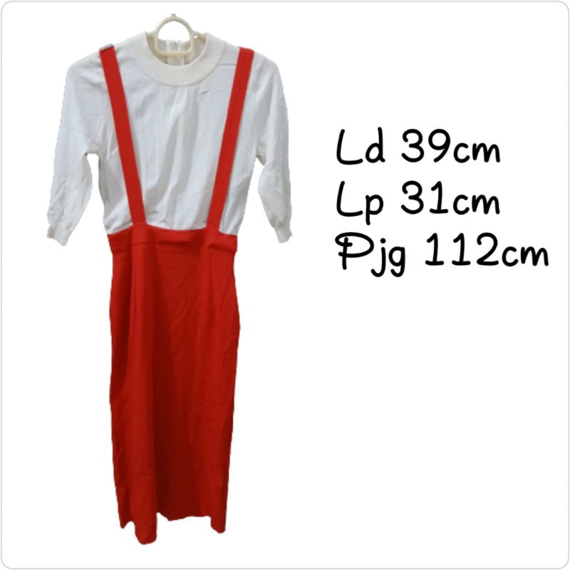 Preloved dress rajut
