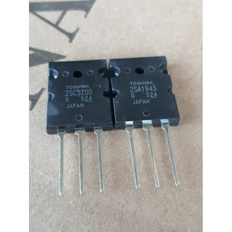 TRANSISTOR TOSHIBA C5200 A1943 LOT-524