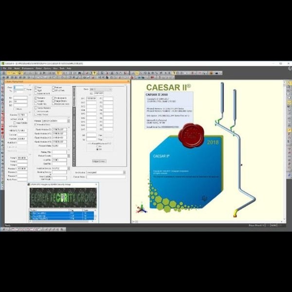 INTERGRAPH CAESAR II 2018 Bonus Intergraph PV Elite 2018