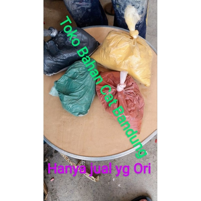 PEWARNA HITAM BUBUK / IRON OXIDE HITAM 500 GR