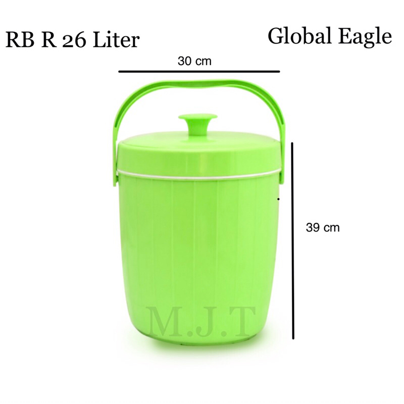 Termos Nasi Rice Bucket 26 Liter Global Eagle Termos Es Batu Tahan Lama