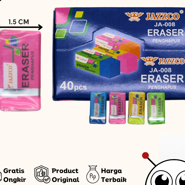 

COD Shu Roman Penghapus Jazzco Warna JA-008 (1Pcs)