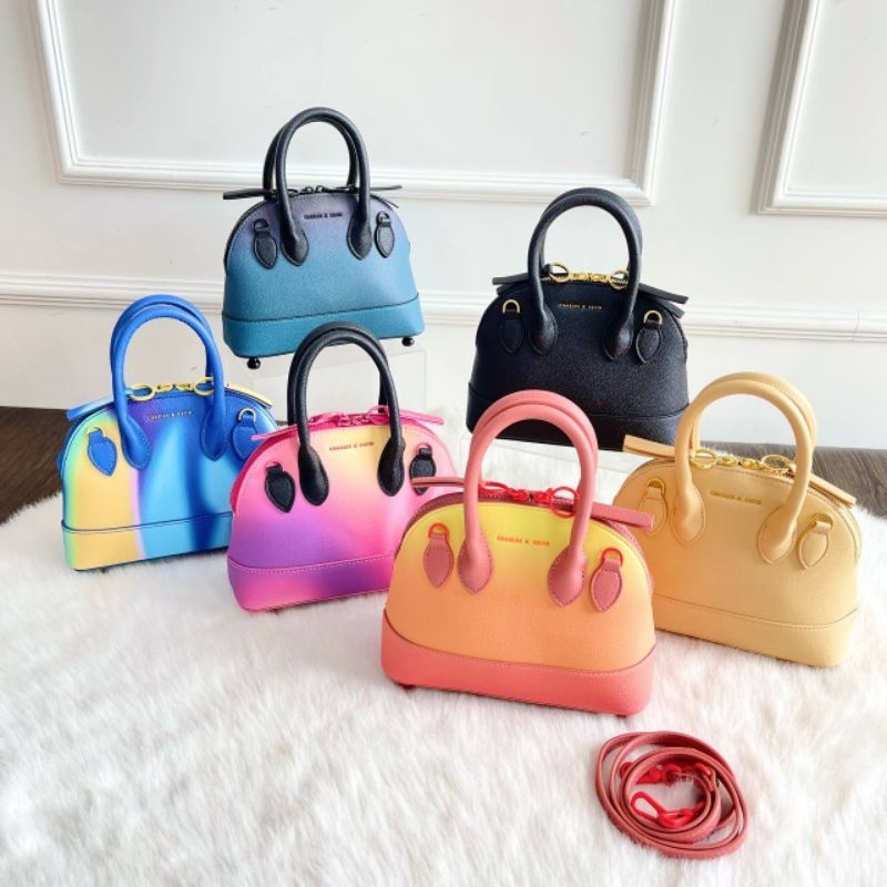 TAS SELEMPANG TOP HANDLE BAG HAND BAG WANITA CK HARMONEE BOWLING BAG PREMIUM IMPORT
