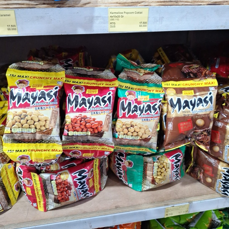 

Mayasi Kacang Jepang 20gram renteng