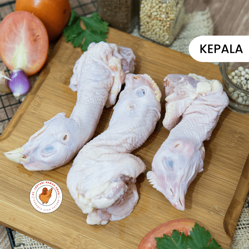 

Kepala Ayam Premium Kemasan Vacuum Seal 1Kg