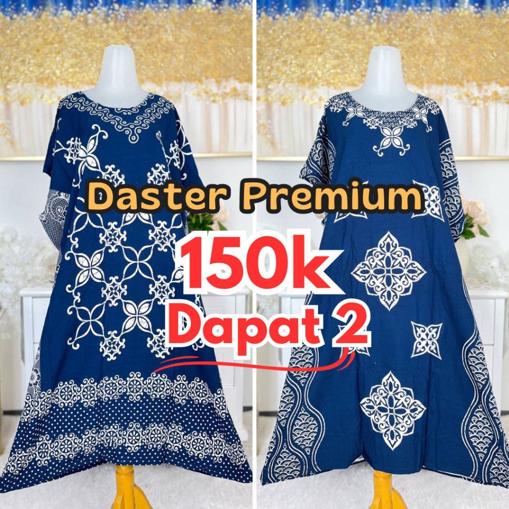 1 PAKET ISI 2 PCS DASTER MOTIF RANDOM PREMIUM TEBAL ANTI LUNTUR BY IZZATI MUSLIMAH