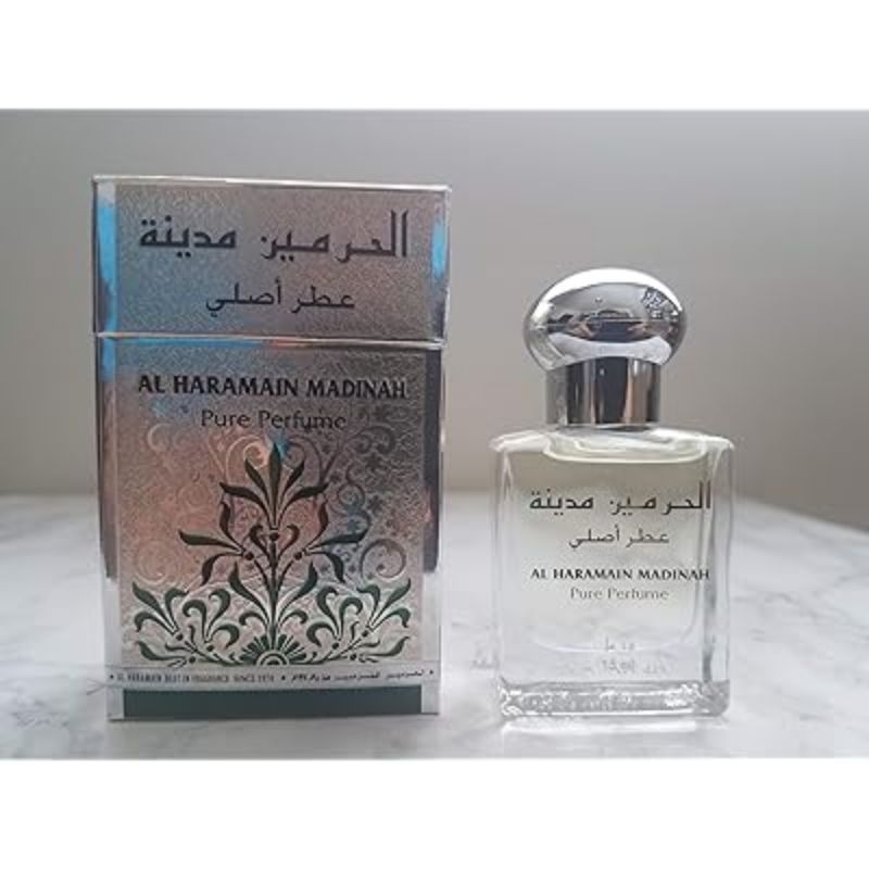 Parfum Al Haramain madinah 15 Ml Di JAMIN 100% Original