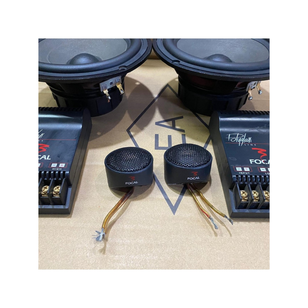 2 Way Focal Polyglass Made In France