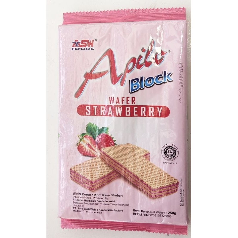 

WAFER APILO STRAWBERRY 250 g