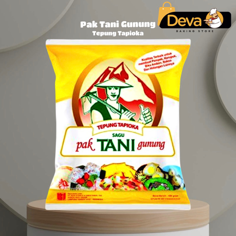 

Pak Tani Gunung Tepung Tapioka 500gr