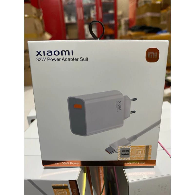 CHARGER XIAOMI TURBO 33W ORI FAST CHARGING