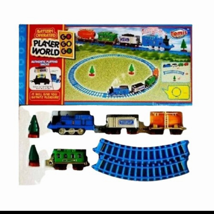 mainan rel kereta api asap /mainan kereta api murah/kereta api gerbong