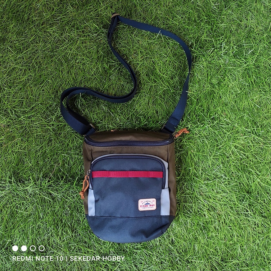 TAS EIGE1989 WAYFARER 2.0 POUCH 2L OLIVE TAS SELEMPANG EGER