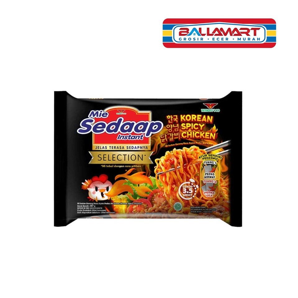 

MIE SEDAAP SELECTION 85G