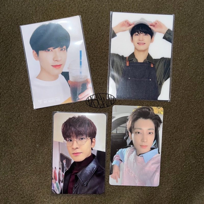 seventeen wonwoo semicolon your choice mecima benefit china photocard japan henggarae trading card t