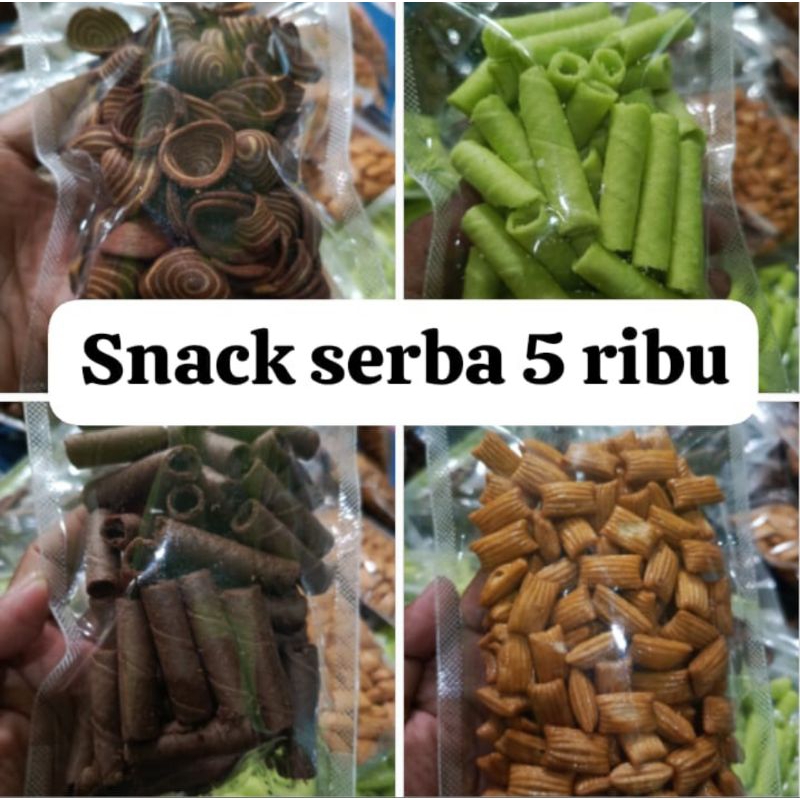 

Snack serba lima ribu @ 100 gram