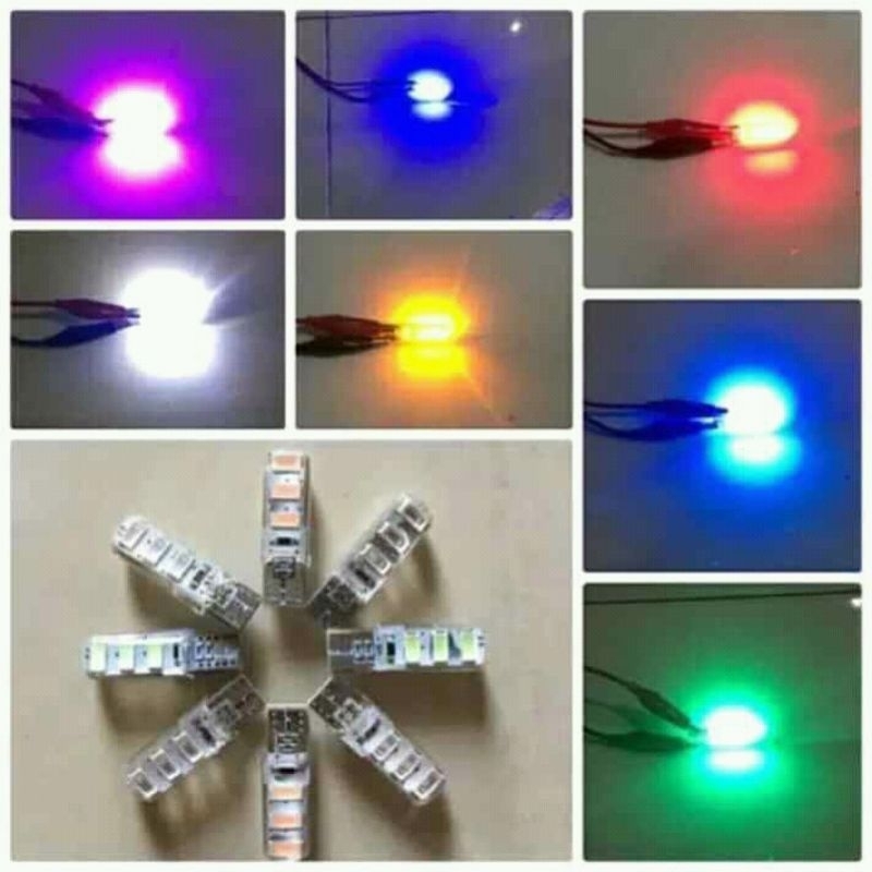 lampu kota led  T10  kota senja  kedip  dc 12 volt  motor mobil