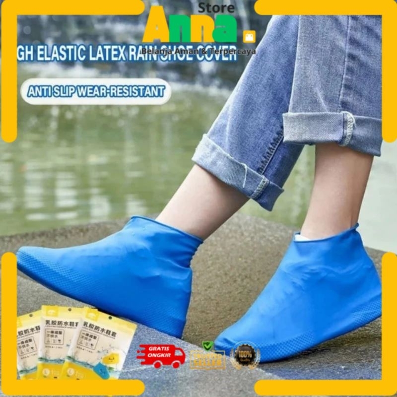 COVER SEPATU ANTI AIR / SARUNG SEPATU ANTI AIR / PELINDUNG SEPATU DARI HUJAN