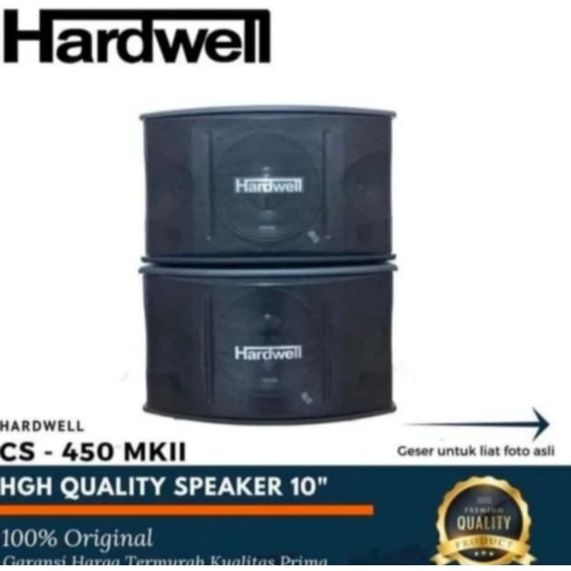 Speaker Karaoke Pasive Hardwell Cs450mkll