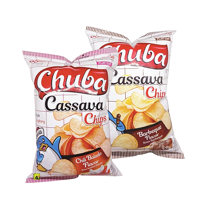 

Chuba Cassava Chips 60gr / Keripik Singkong