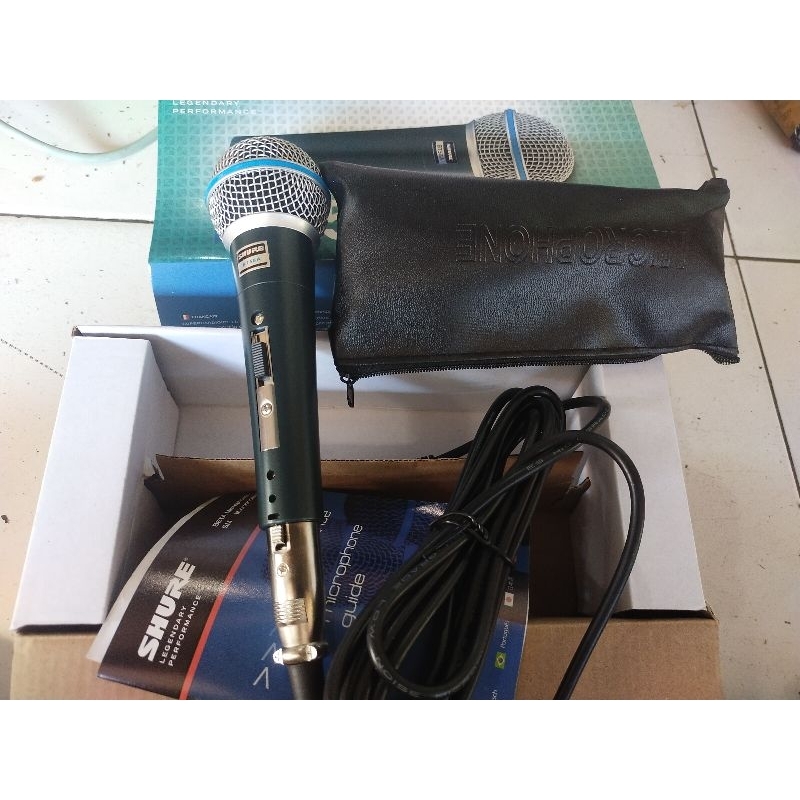 mic shure BETA 58A mik vokal micropone ORIGINAL
