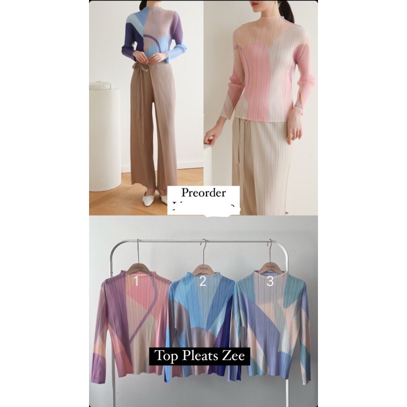 (PRE ORDER) Top Pleats Zee Premium // Top Pleats Premium Bangkok