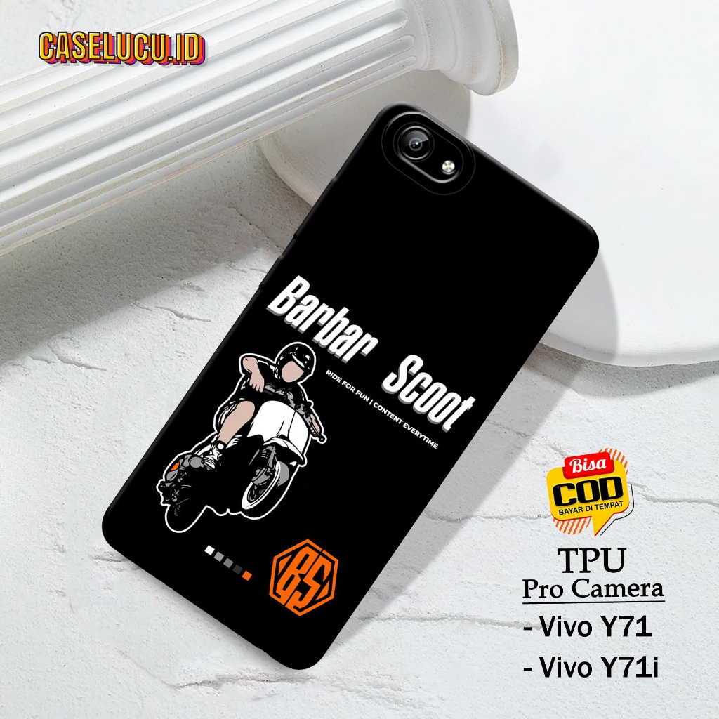 Casing Hp Vivo Y71 / Y71i Terbaru Fashion Case Vespa Case Hp Vivo Y71 / Y71i Soft Case Hp Vivo Y71 /