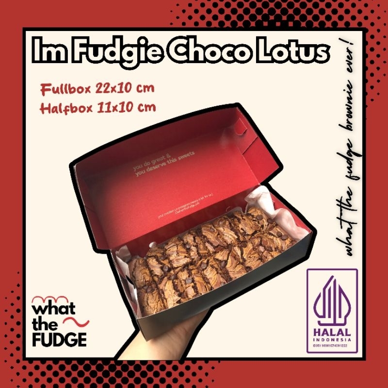 Im Fudgie Choco Lotus (FUDGE BROWNIES)