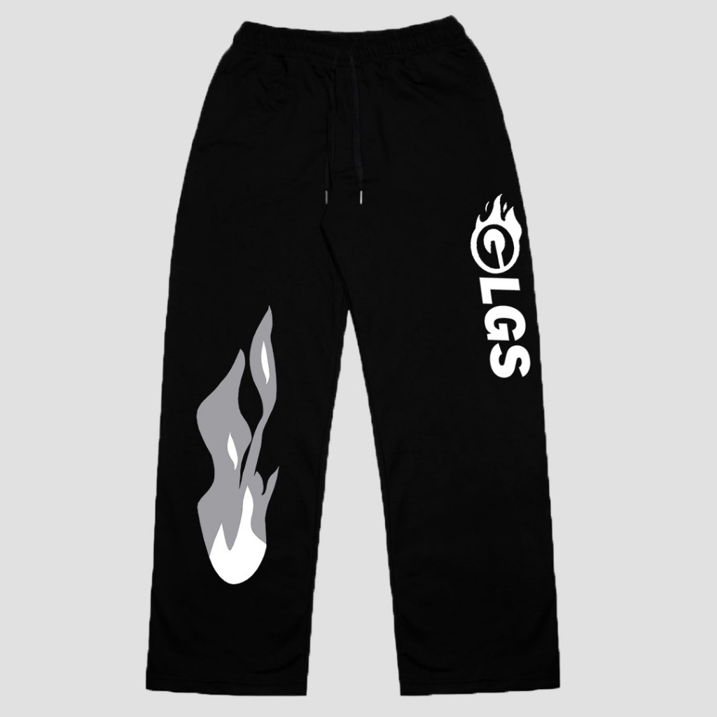 GLGS - Celana Panjang Long Pants Ash Fire Fleece Limited