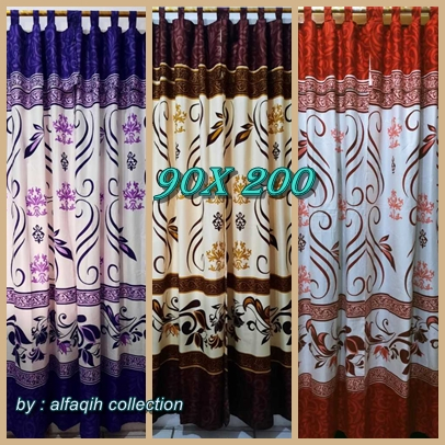 Gorden Pintu Uk. 90 x 200 Motif Batik