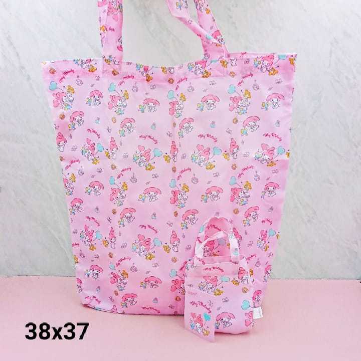 TAS BELANJA LIPAT SANRIO | TAS BELANJA LIPAT MELODY | TAS BELANJA