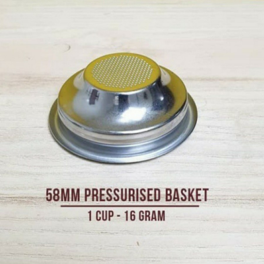 Portafilter Basket 58mm 1 Punnel Basket 58mm single