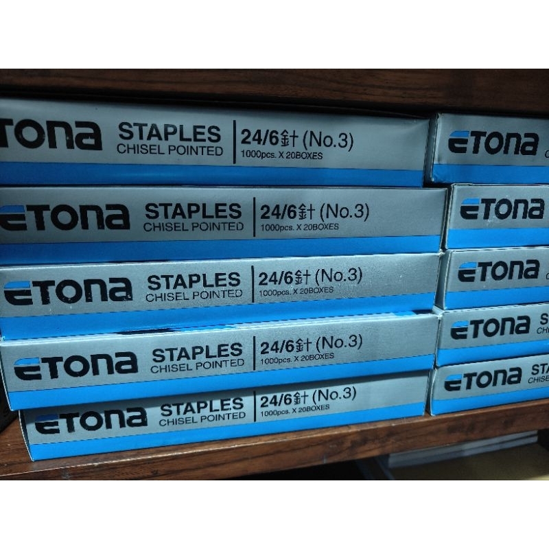 

isi staples ETONA 24/6 Staples no.3 besar