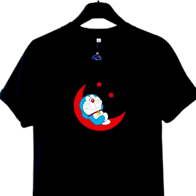 Kaos Unisex Doraemon S-XXL Big Size Oversize Jumbo & Size Anak 2-10tahun Kaos Anak Kaos Doraemon Ana