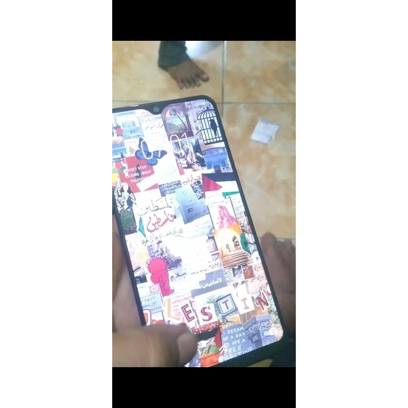 lcd sedaw tc retak hp Vivo y91 y91c y93 minus lcd gak bisa di sentuh normal udah tested