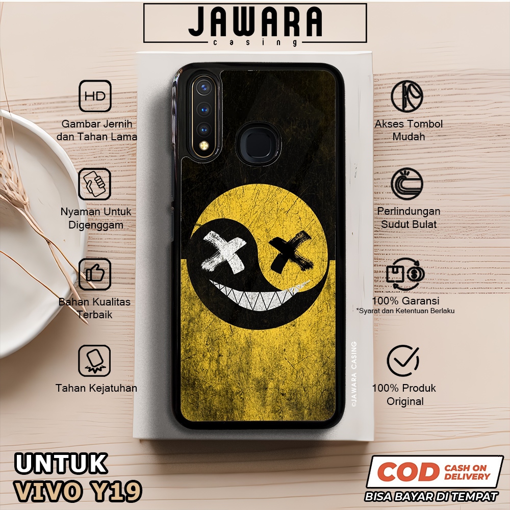 Case Vivo Y19 Casing Vivo Y19 [XFCE] Premium Case Glossy Case Hp Vivo Jawara Casing Hp Vivo Y19 Cust