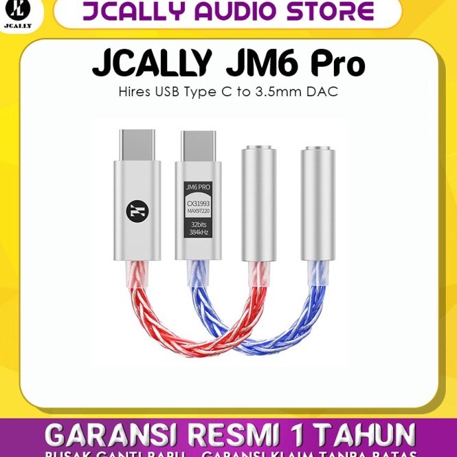 JCALLY JM6 Pro Hires DAC CX31993 Type C to 35mm Adapter Converter k I3U9