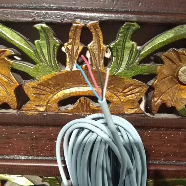 kabel aktuator penggerak parabola isi 4 r V7O3