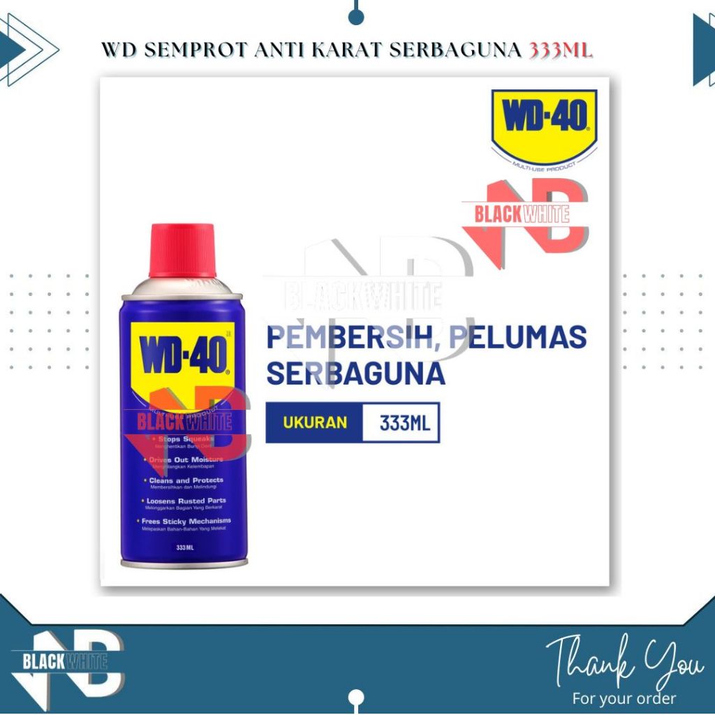 WD 40 333ml Anti Karat / Semprotan WD 40 333ml Multi Fungsi