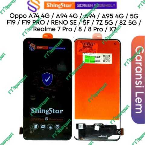 LCD Touchscreen Fullset Oppo A94 4G / F19 Pro / Reno 4 SE / Reno4 SE / Reno5 F 5F / Realme 7 Pro / 8